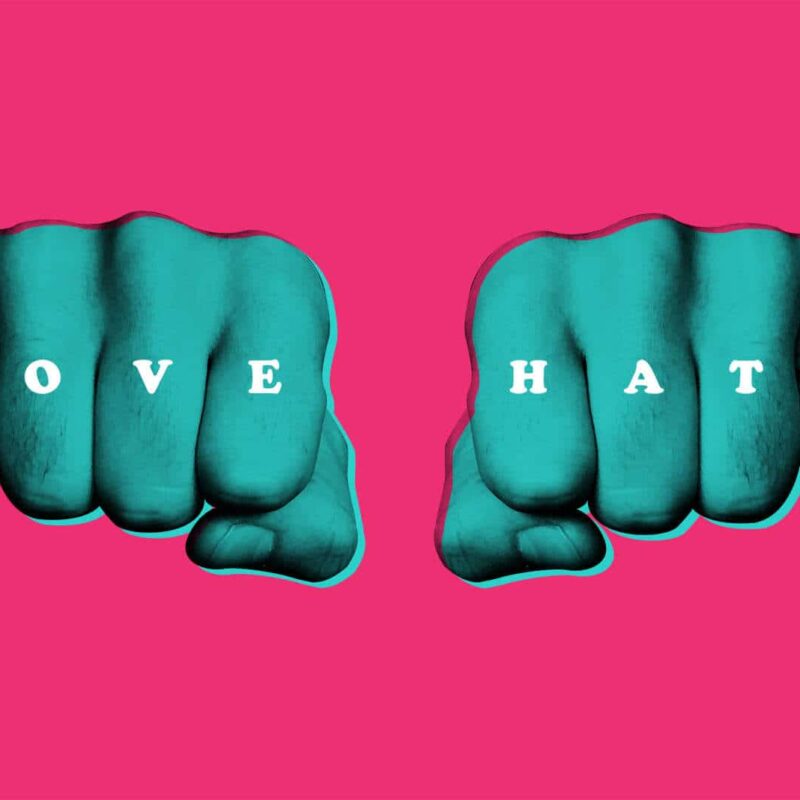 love hate, polarising your brand